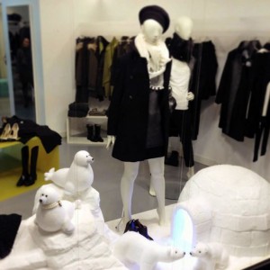 Vetrina invernale Wanda Boutique